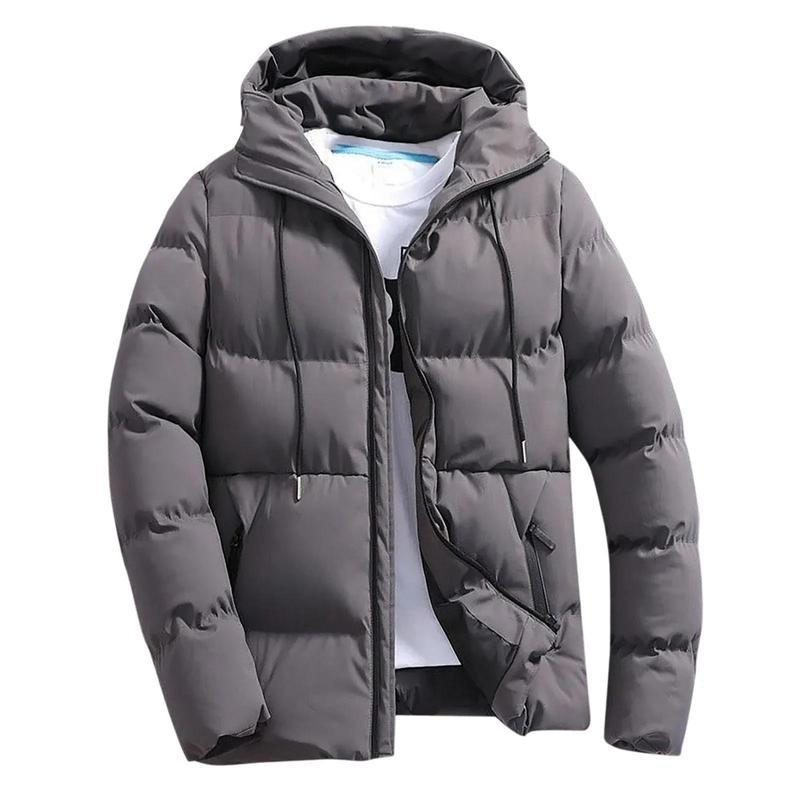 【2025】Fashion Parkas Men Winter Overcoat Men's Casual Jacket Warm Hooded Thick Puffer Coat Outwear Business Hombre Menswear Tops 4