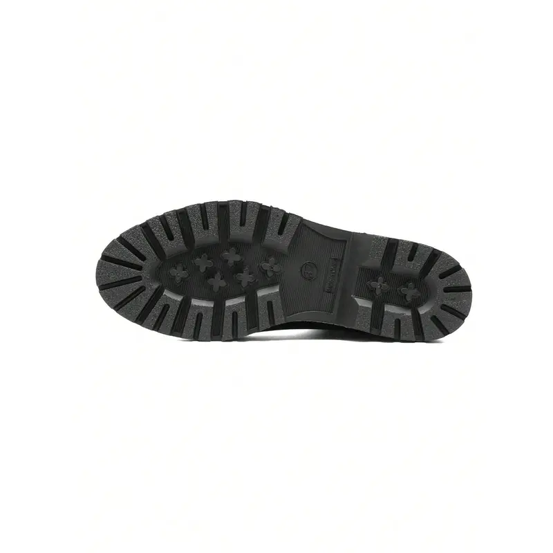 Women Rain Shoes, Fashionable Short Chelsea Slip-Resistant Rain Boots, Waterproof Jelly Booties, All-Match Overshoes 7