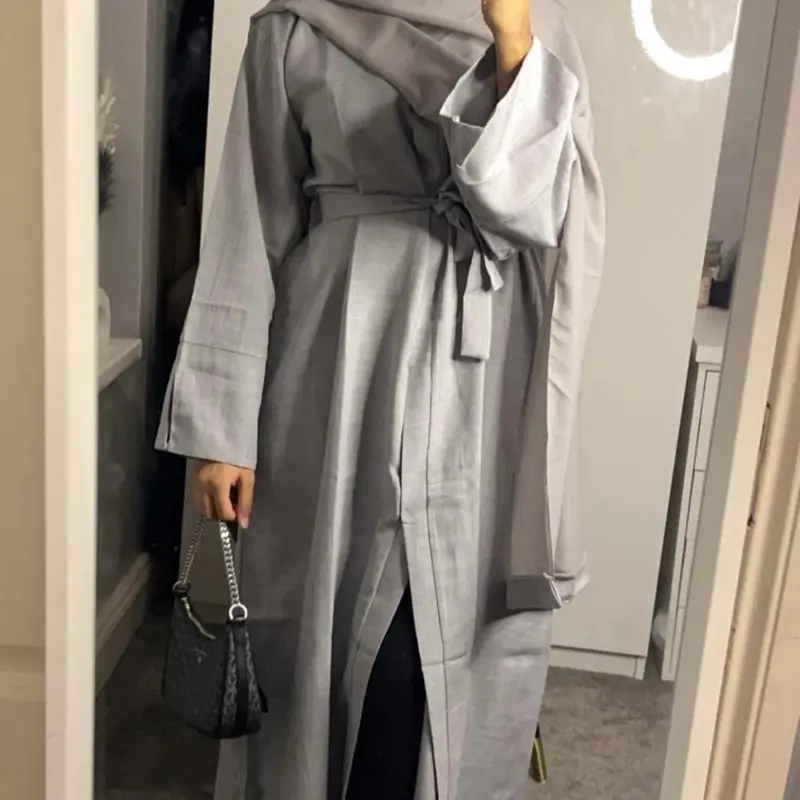 Linen abaya 1