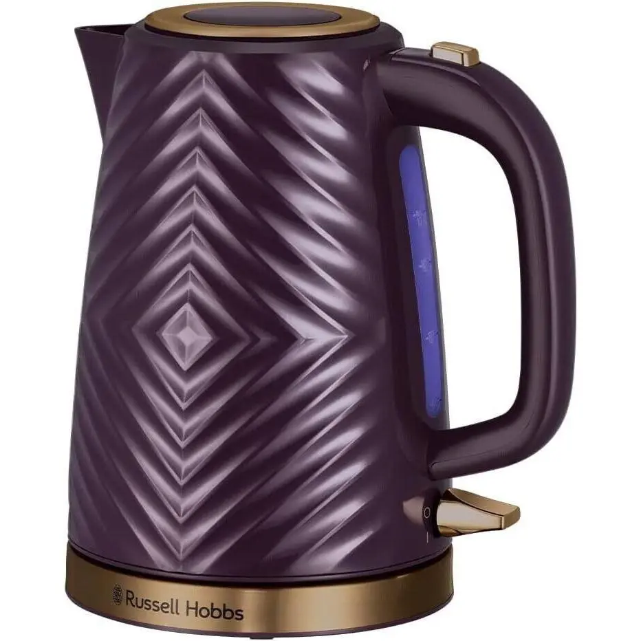 Russell Hobbs Groove Jug Kettle 26383 (Mulberry) | Same-Day Dispatch & Fast Free Delivery | Kettles