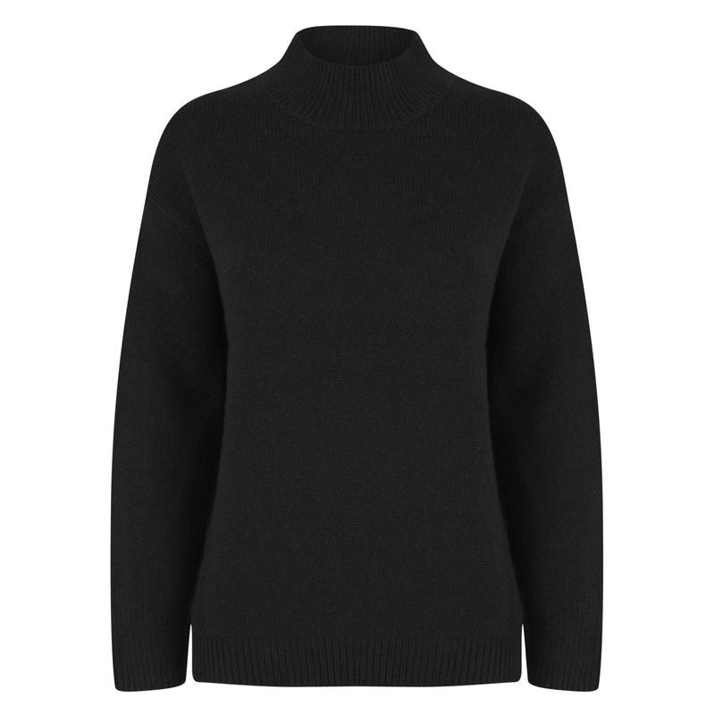 Ladies Turtleneck Roll Neck  Sweater Soft Feel Jumper 3 Colours Knit Knitwear 1