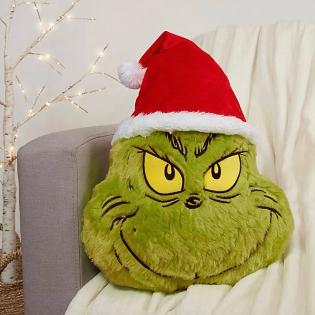 Stunning Grinch Super Soft Cushion Sofa Cushion Christmas Decor Home Decoration Living Room Decor