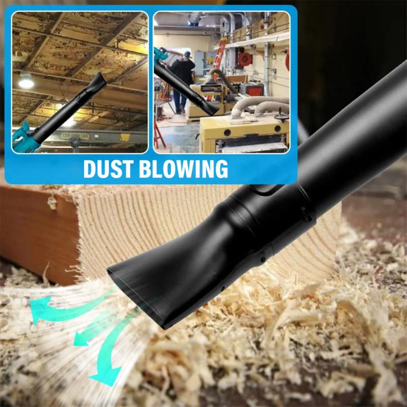 Cordless Leaf Blower Garden Vacuum Leaf Blower Shredder with 2 Battery & Charger 2