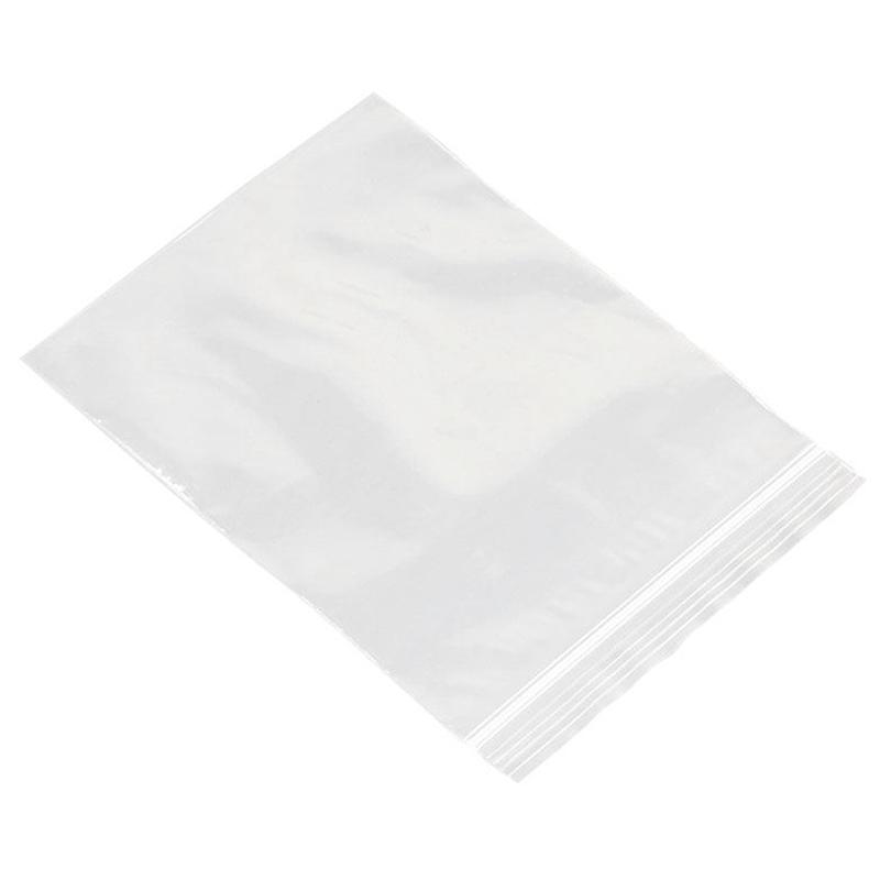 Selection Of Clear Polythene Sealable Plastic Zip Lock Grip Seal Bags 4