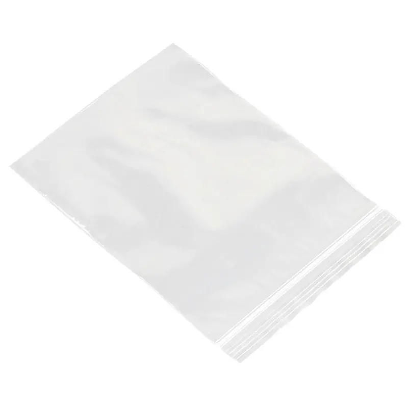 Selection Of Clear Polythene Sealable Plastic Zip Lock Grip Seal Bags 4