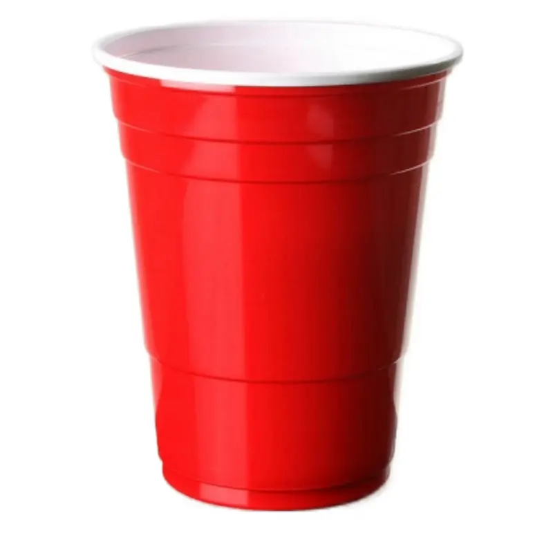 Extra Value Party Cup Red 16 oz 6 Pack - Drinking Glassware - Drinkware, Bottles 0