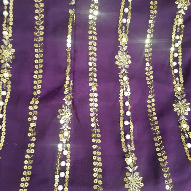 Eid collection  by Hania amir chiffon pearl collection tailor made suits 6