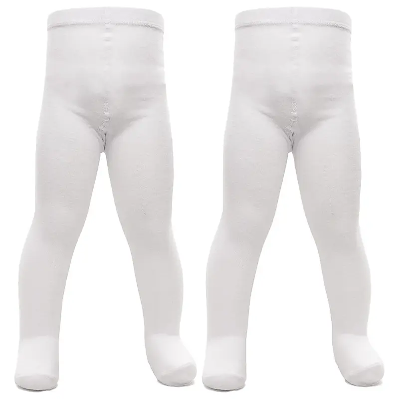 A2Z 4 Kids Infant Toddler Baby Girls Cotton Rich Pack Of 2 Tights Comfortable Stretchy Warm Durable Super Soft Newborn Children's Leggings Age 0-6 Months 6-12 Months 12-18 Months 18-24 Months 7