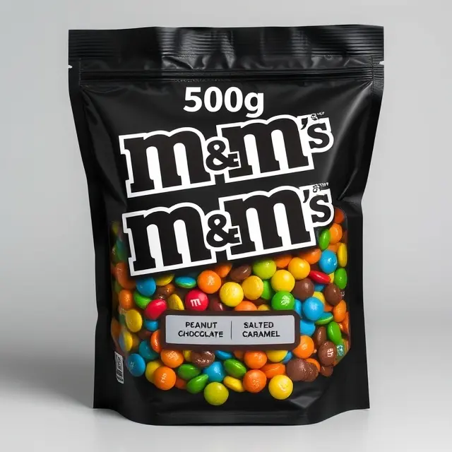 500g Mixed M&M'S Custom Pik-a-Mix Bag – Peanut M&M's, Crispy M&M's, Chocolate M&M's, Salted Caramel M&M's, Snack, Movies, Gift #Favourites #viral #treat Crunchy Sweet Savoury