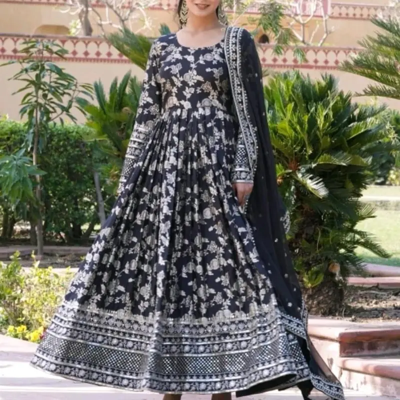 ALEM ZEB - ANARKALI DRESS 2