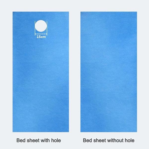 100pcs Disposable Breathable Bed Sheets for Salons and Spas - 80x190cm 2