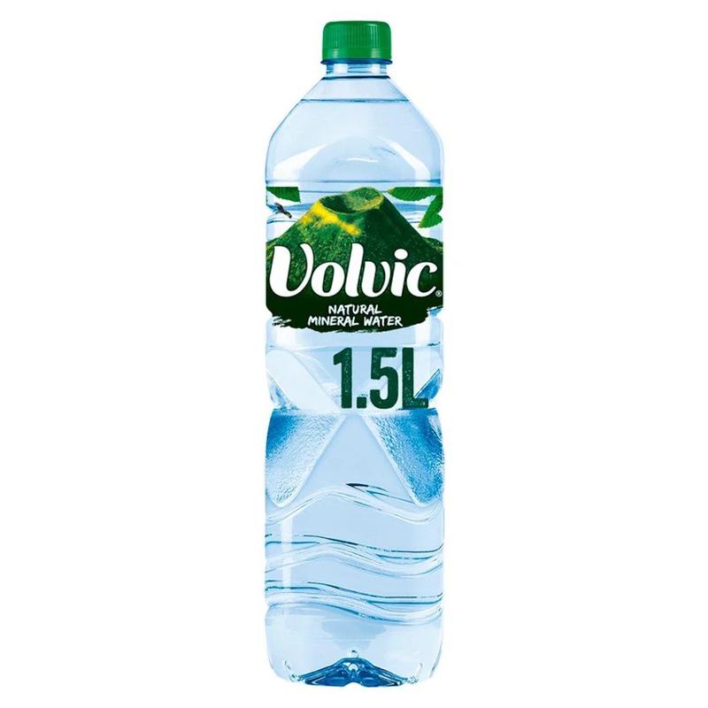 Volvic Natural Mineral Water 6 x 1.5l Organic Drink Beverage Spring 2