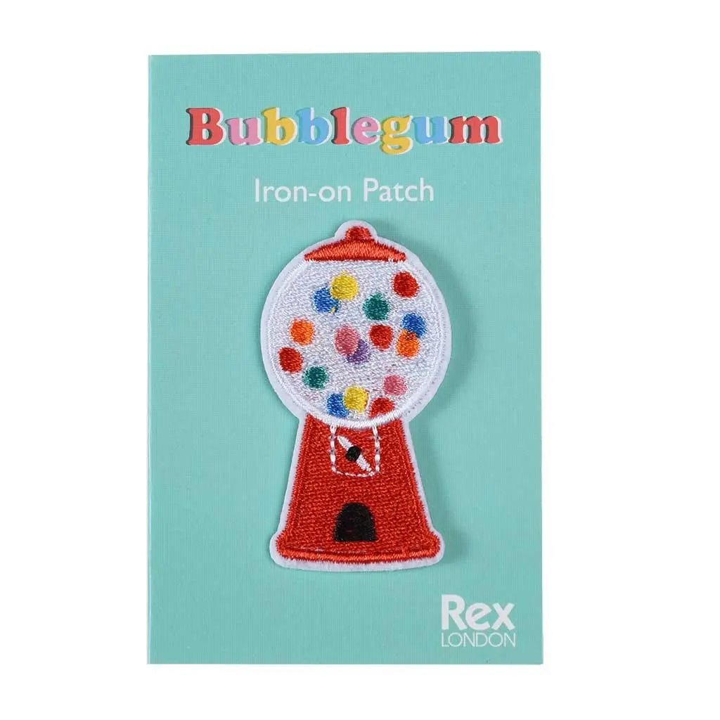 Bubblegum Machine Iron On Patch