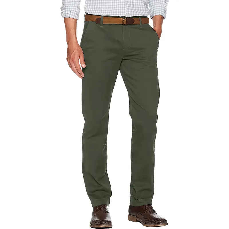 G72 Mens Stretch Chino Summer Cotton Slim Regular Straight Leg Pants Stretch Spandex Formal Trouser Sizes 30-46 Classic Menswear 6