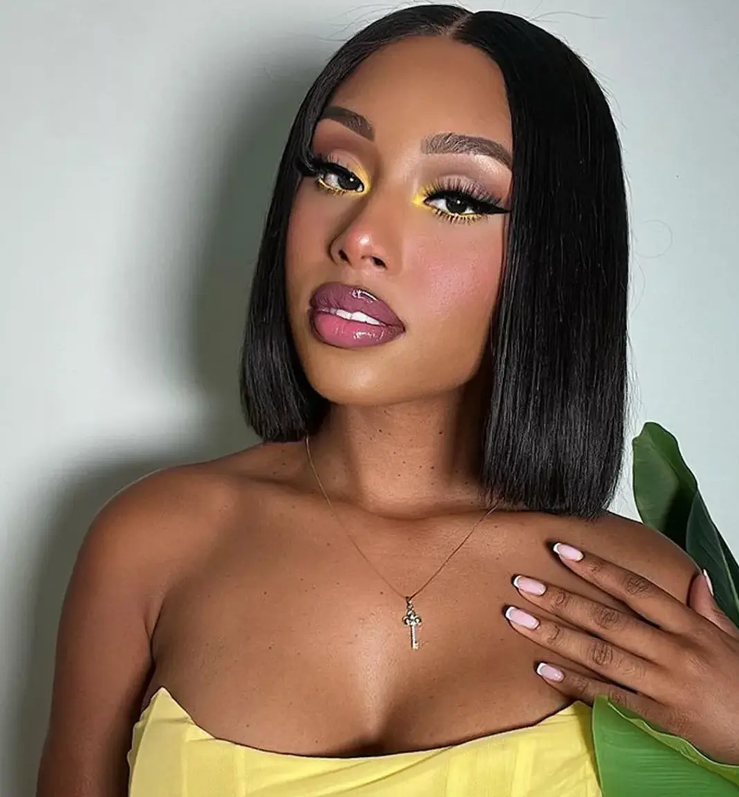 Lumio Custom-Made Straight Bob Wig | Frontal & Closure Options | Human Hair | 150% and 180% density