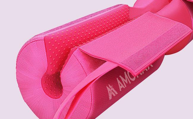 Product Introduction of Glute Training Set Pink (Barbell Pad, Fabric Resistance Band, Ankle Straps) 12