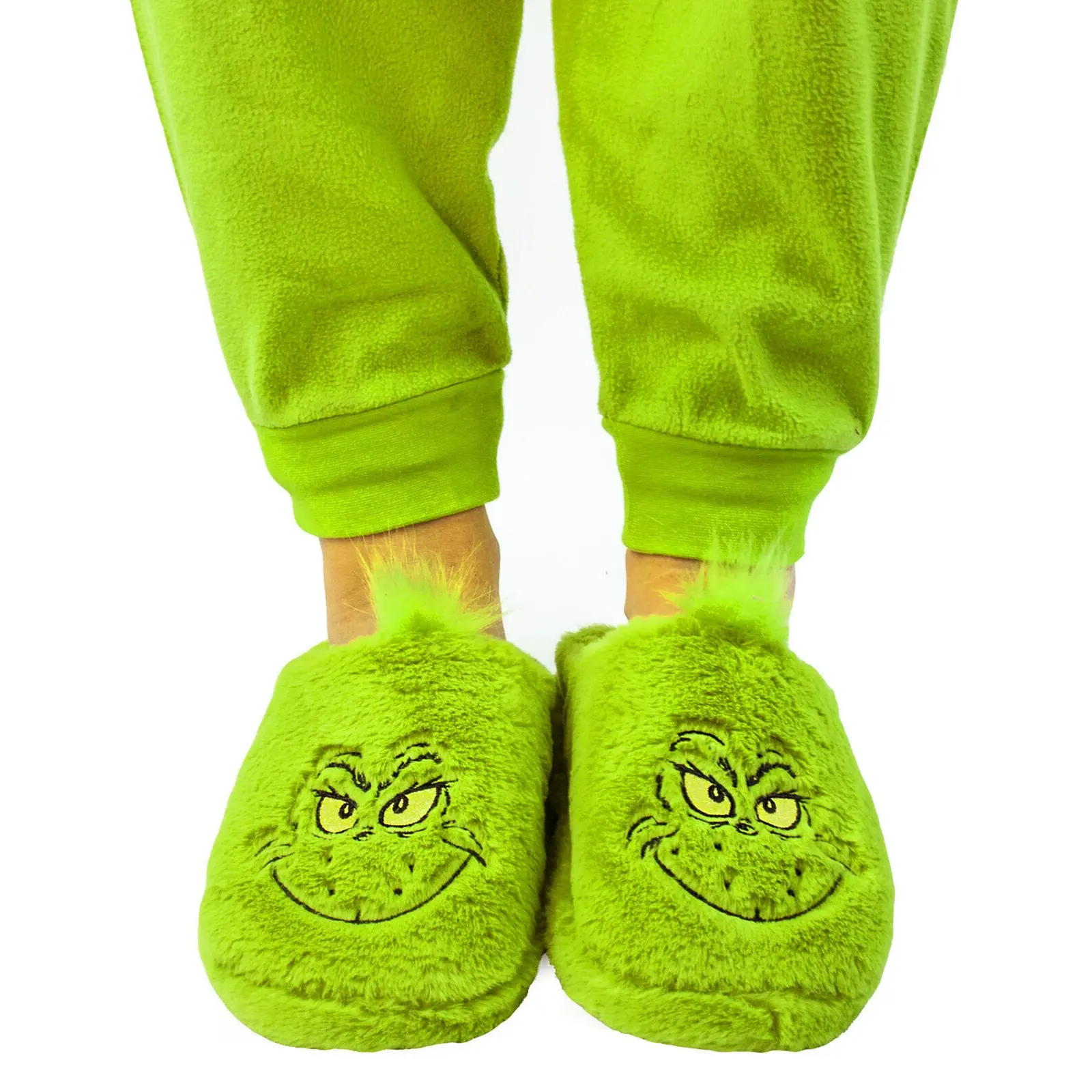 The Grinch Unisex Adult Slippers - (UTNS6744)