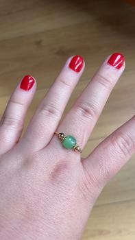 Product Review of Minimalist Elegant Ancient Jade Decorative Cuff Ring, Fashion Accessories for Women & Girls, Minimalist Temperament Trendy Exquisite Jewelry for Party from R**a ** U** U** C**e ** 0