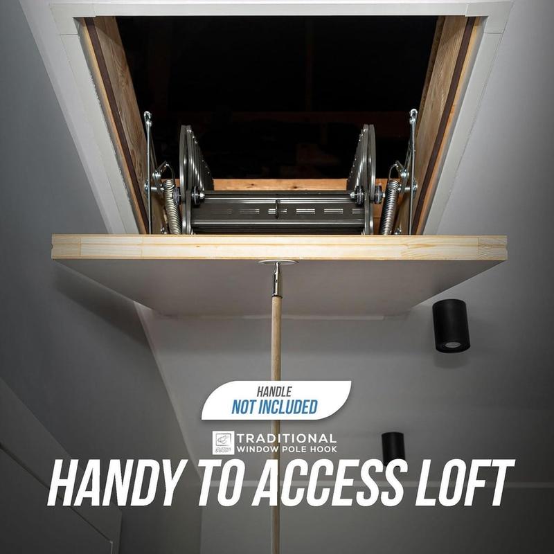 Window Pole Hook Head Only Sash Velux Opener Blinds Window Skylight Roof Chrome 4