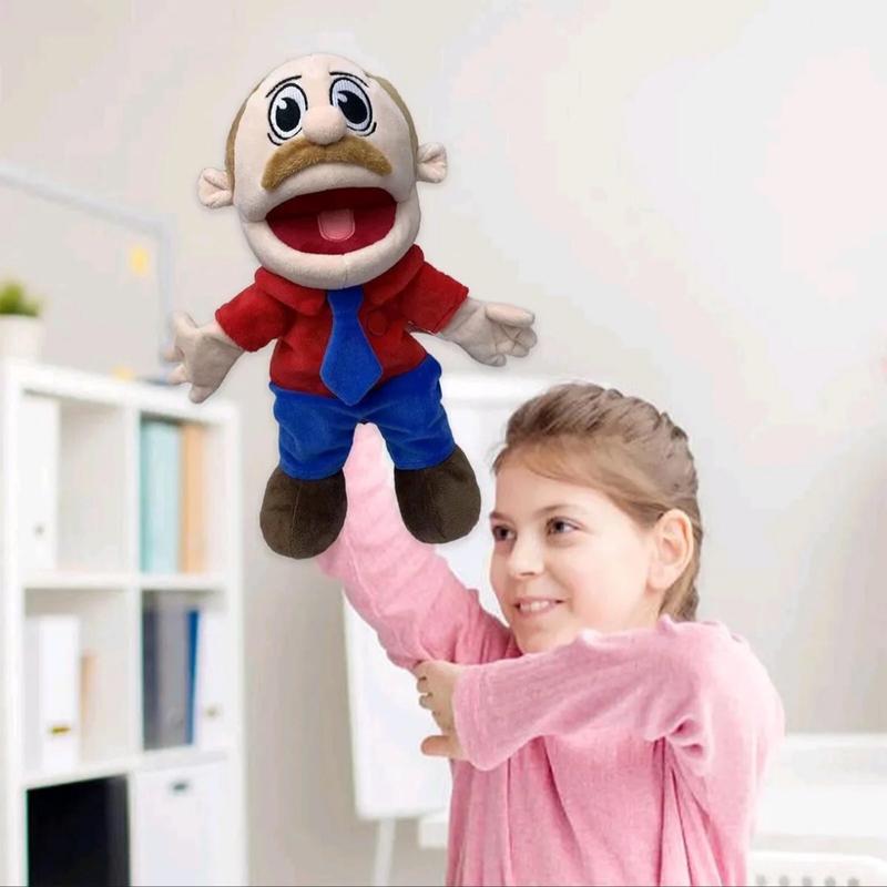 Jeffy Mum / Dad / Penelope Variations Soft Hand Puppet for Imaginative Play - Stuffed Toy 3