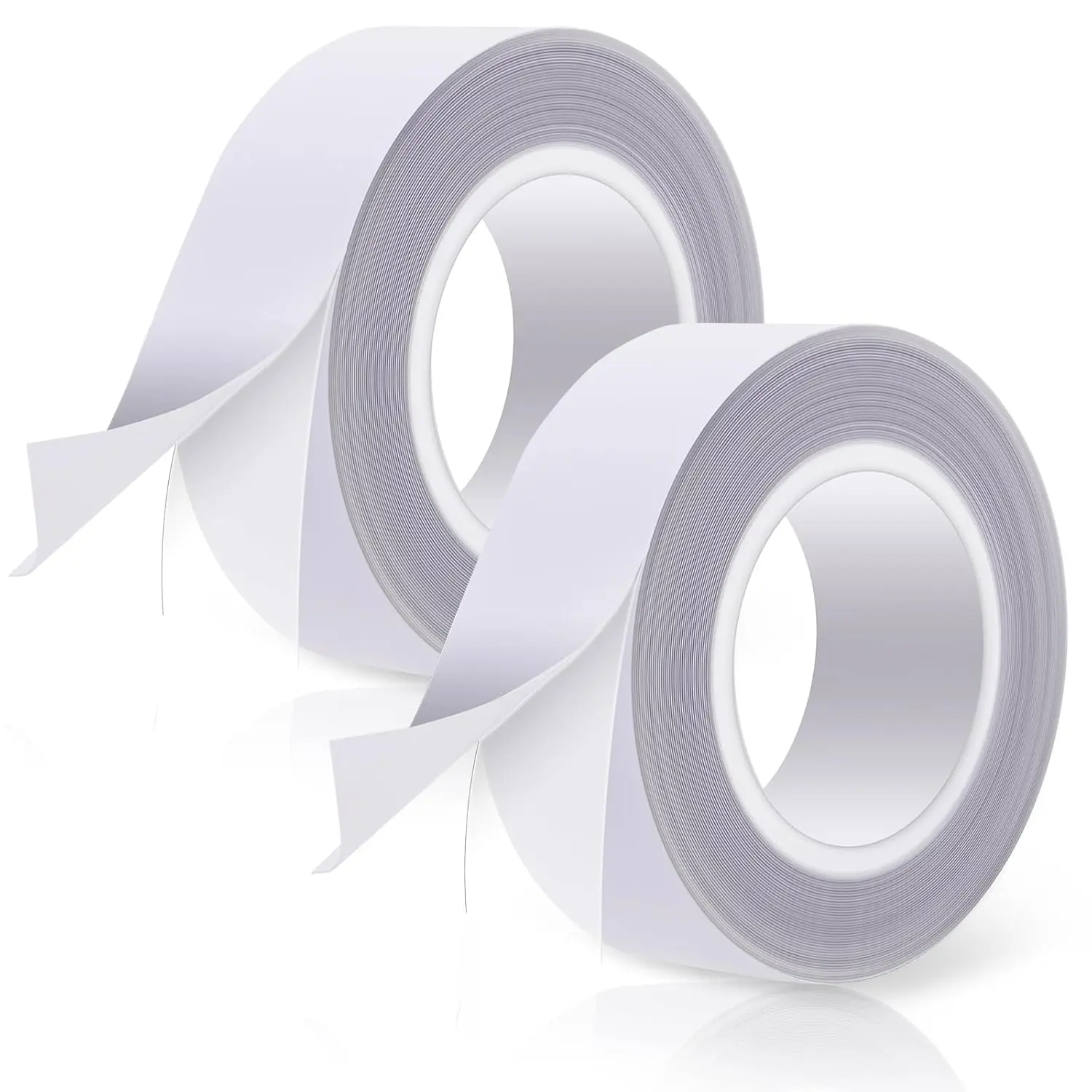 Double Sided Tape2 Roll 16 Feet for Clothes to Skin Fashion Tape Double Sided Body Tape Clear Fabric Tape Clothing Tape for Dress Wedding Prom Lingerie Womenswear Bag
