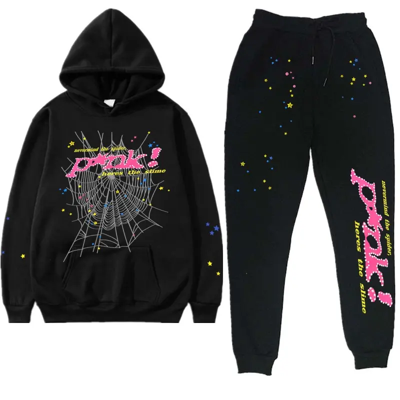 Hip-Hop Letter-Print Couple Hoodie Sweatshirt For Men And Women Clothing Menswear