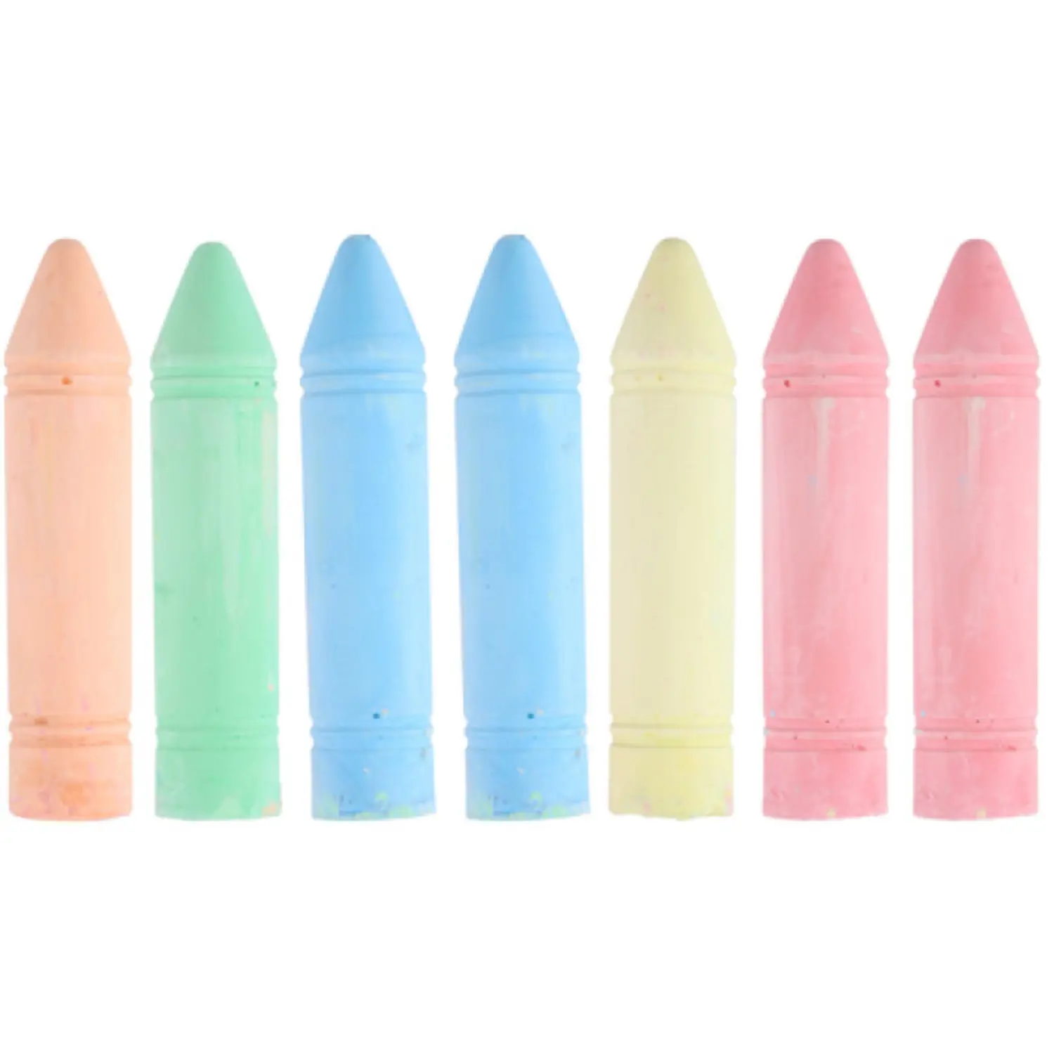 7PC XLarge Chalk Set for Kids Sidewalk Garden Outdoor Drawing Fun Activities