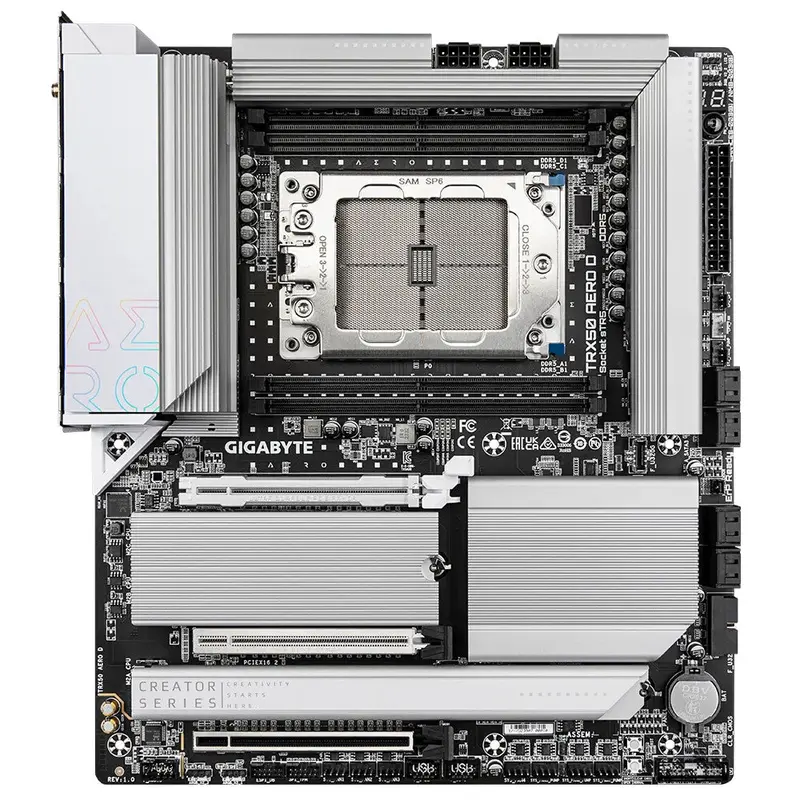 Gigabyte TRX50 AERO D motherboard AMD TRX50 Socket sTR5 Extended ATX 1