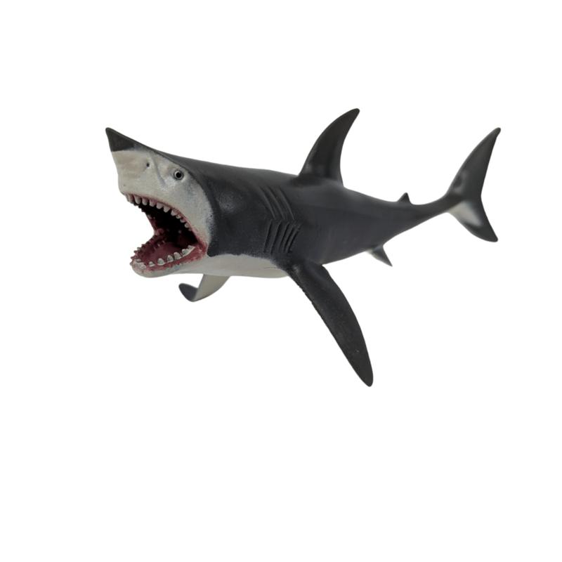 Sea Animal Large Jumbo Solid Figures 12Pcs Realistic Toy Fish Sea Creatures For Children - Shark, Whale, Dolphin, Turtle 5