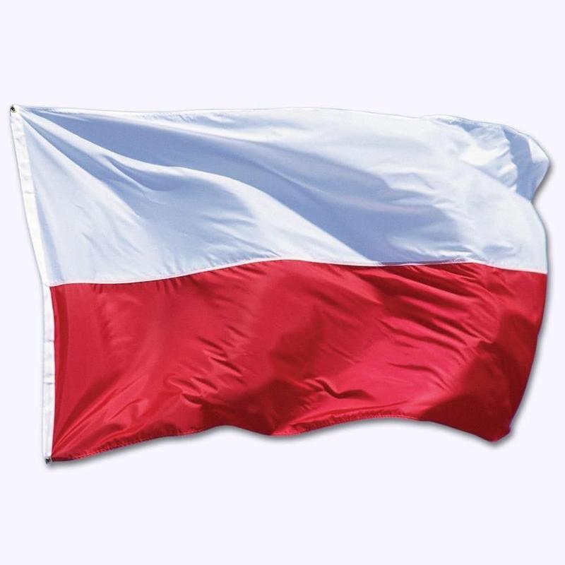5 X 3ft Poland National Flags Events Pub BBQ Decorations for Rugby Cricket Football Sports 2023 World Cup Banner Fan Light Print 0