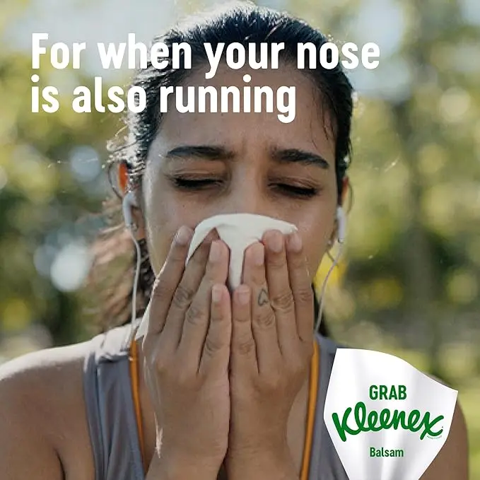 Balsam Facial Tissues with Aloe Vera, Vitamin E and Calendula - Pack of 12 Tissue Boxes - Napkin 3