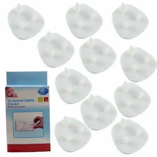 Socket Safety Covers - Pack of 12
