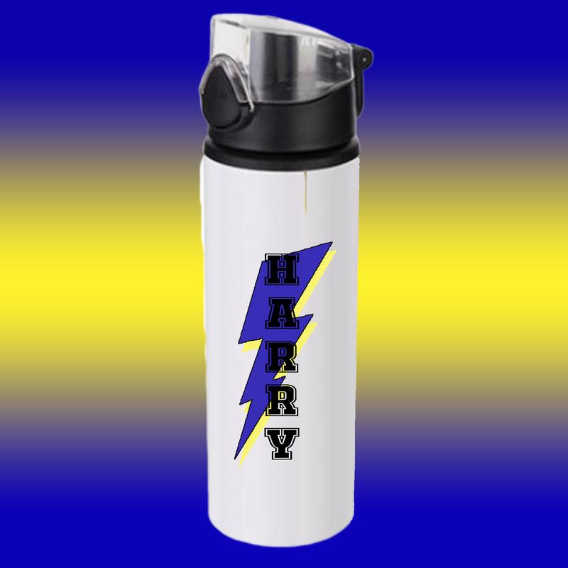 Personalised Cristiano Ronaldo water bottle, gym, school, football, sports, gift 4