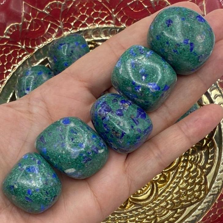 Lapis & Malachite Tumblestones 2