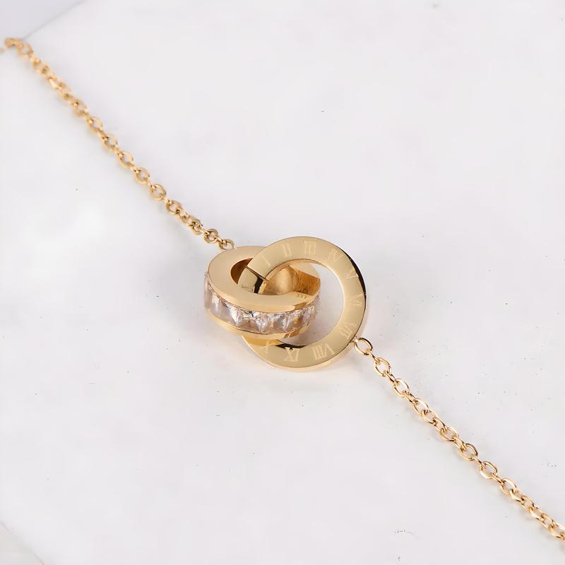 Roman Link Chain Necklace 3
