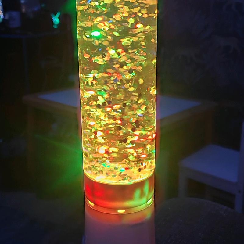 33cm Glitter Lamp 1