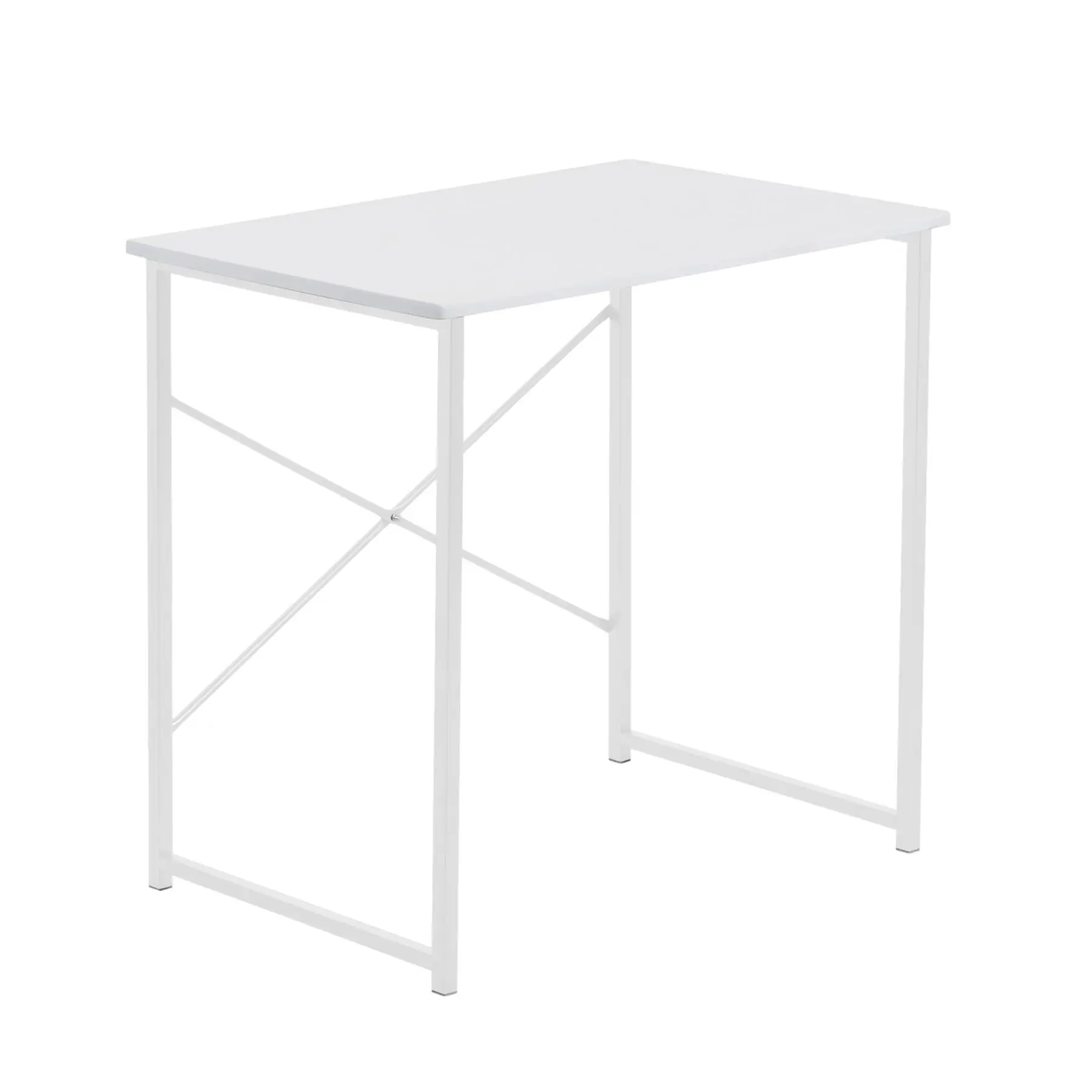 Harbour Housewares Wooden Computer Desk - White/White