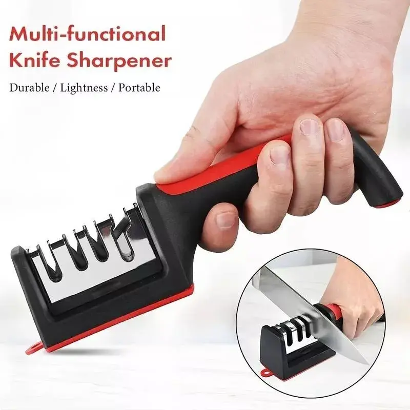 4 StageS Knife Sharpening Kitchen Blade Tool Sharp Professional Knife Sharpener 0