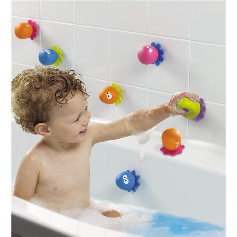 TOMY  Octopals Number Sorting Baby Bath Toy Educational Water Toys For Toddlers Suitable For 1, 2 and 3 Years Old Boys and Girls 3