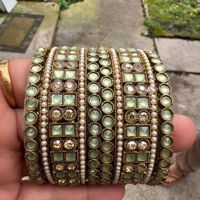 Beautiful coloured bangels set 2