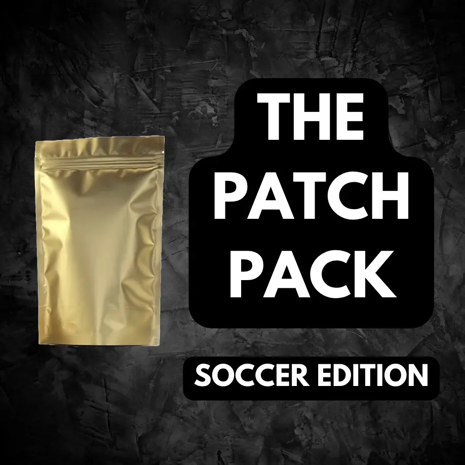 1x PATCH PACK - SOCCER CARD PACK - SPORTS TRADING CARDS - GUARANTEED SOCCER PATCH TRADING CARD - 1 ITEM PER PACK