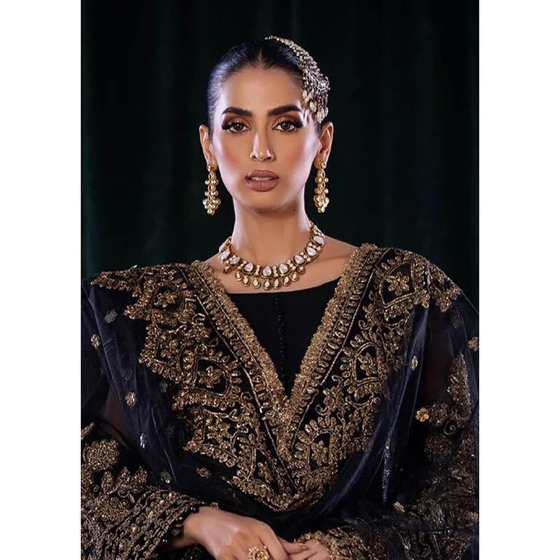 P-255- Black - Readymade - Khuda Baksh Creations 2024 3
