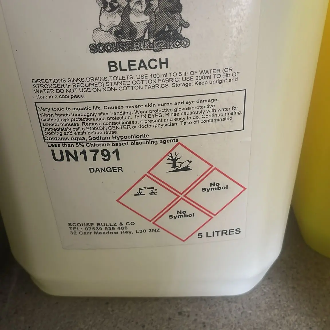 5l bleach