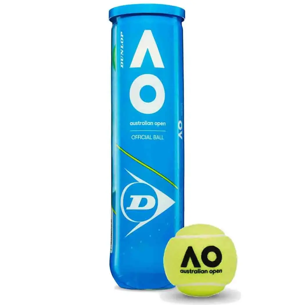Dunlop Australian Open Tennis Balls - ITF Approved tennisballs tennisball