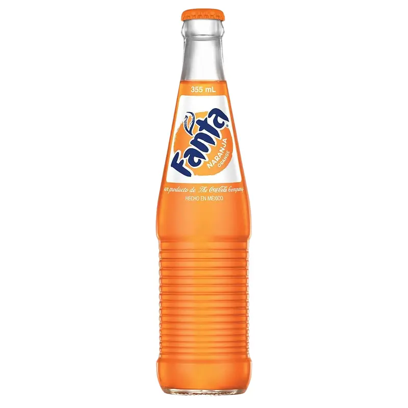 Mexican Coca Cola & Fanta Glass Bottle Range 355ml 2