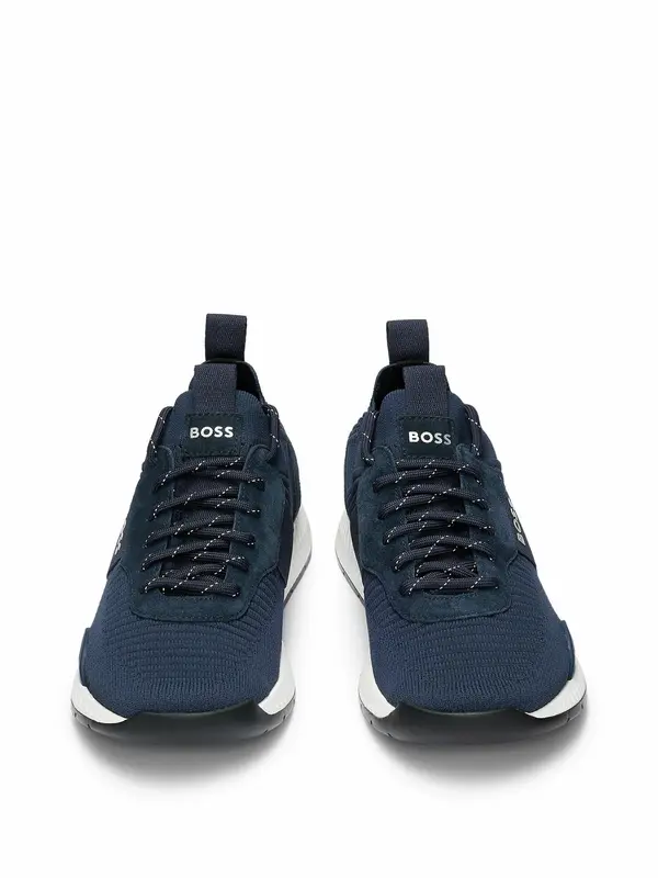 BOSS TITANIUM RUNN KNST N - Trainers 5