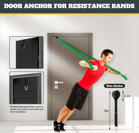 Exercise Bands Resistance Bands for Working Out,Pull Up Bands Set,at Home Workout Equipment,Workout Bands for Men and Women,Stretch Bands 4
