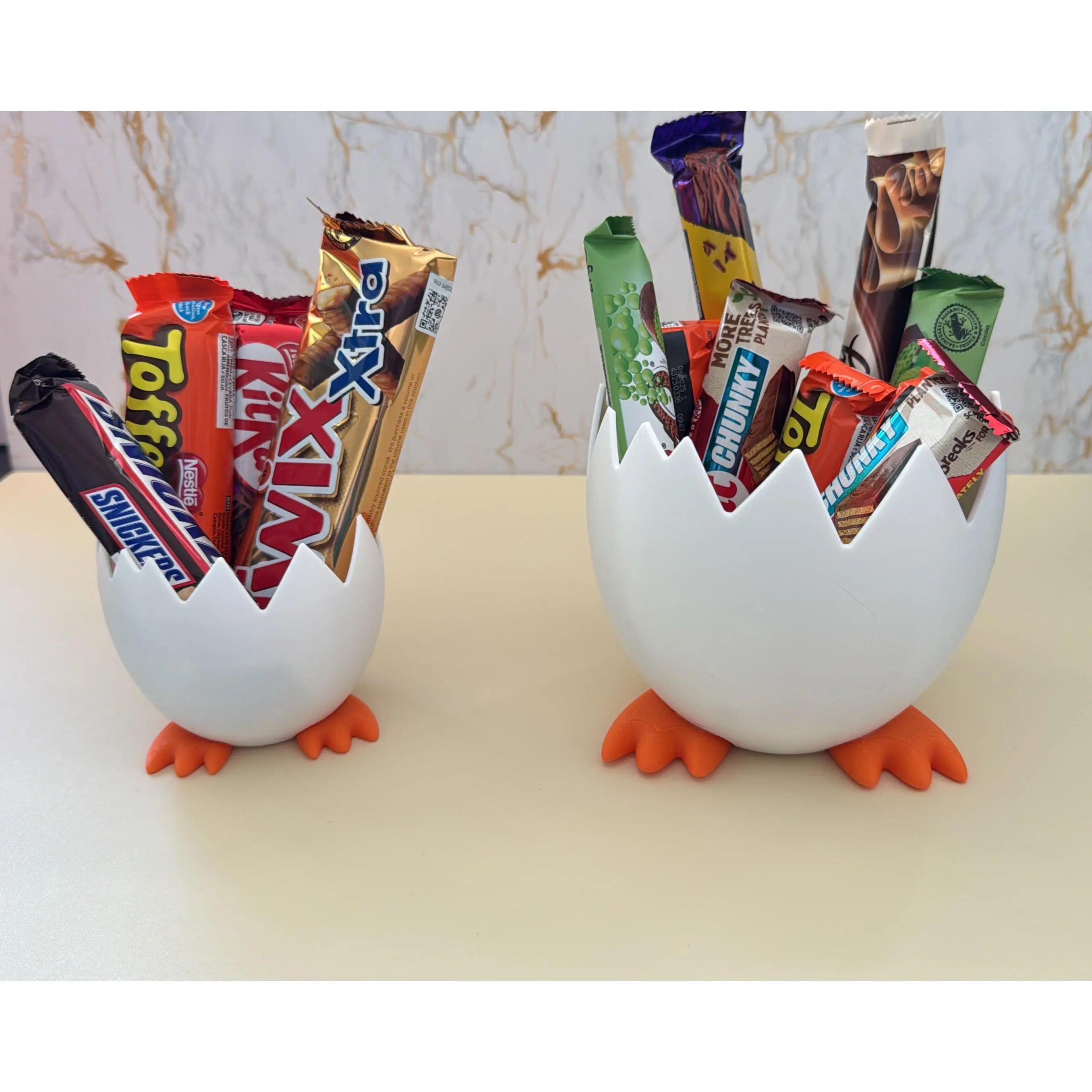 Egg - Shaped Easter Basket – Small & Large - Check Description for Sizes!