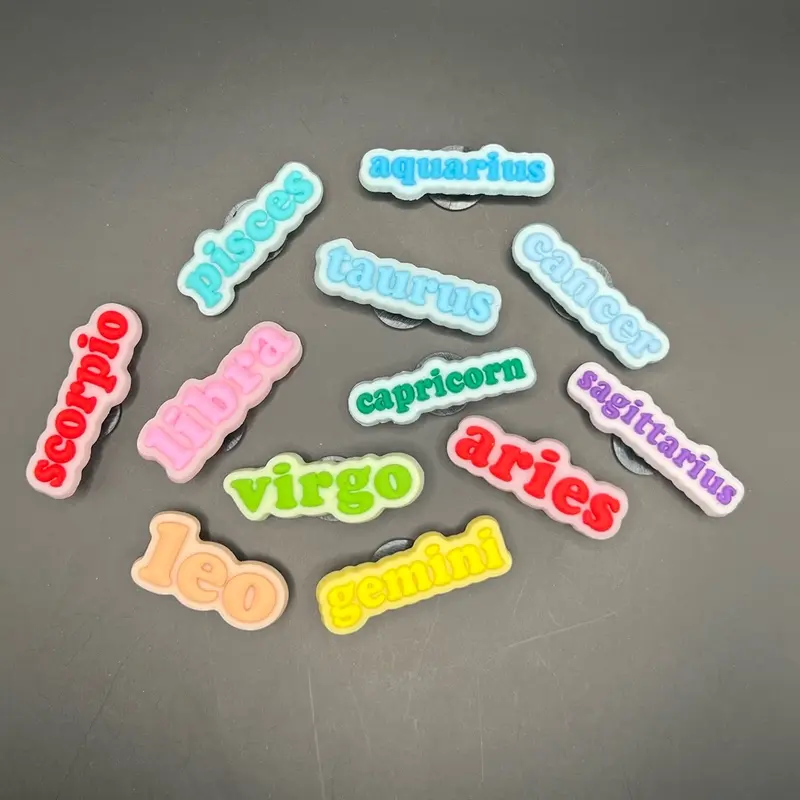 Zodiac Croc Charms | Croc Charms | Jibbitz | Shoe Decorations | Clog Decoration | Footwear Design | Charm Decoration | Price is for 1 Piece 0