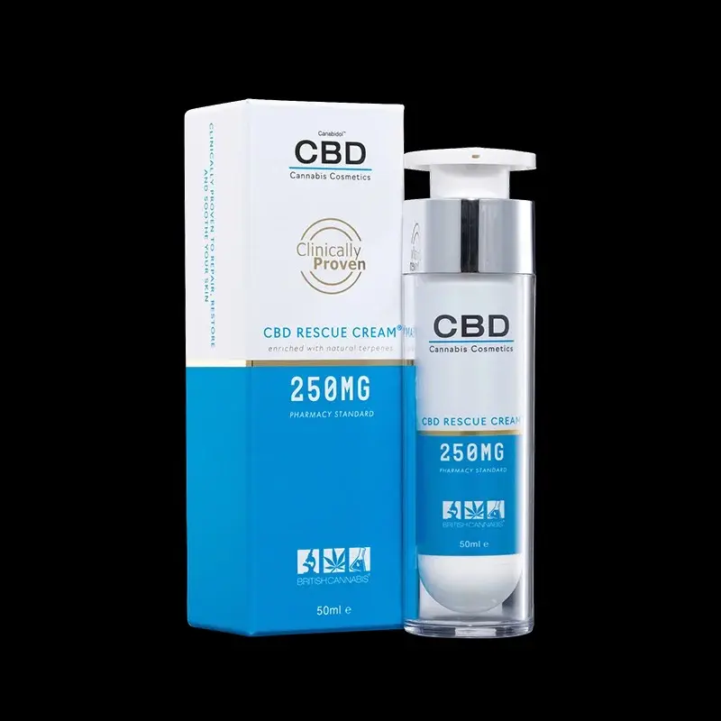 CBD RESCUE CREAM Skincare Moisturizers Nourishing Oil Skin Repair 4